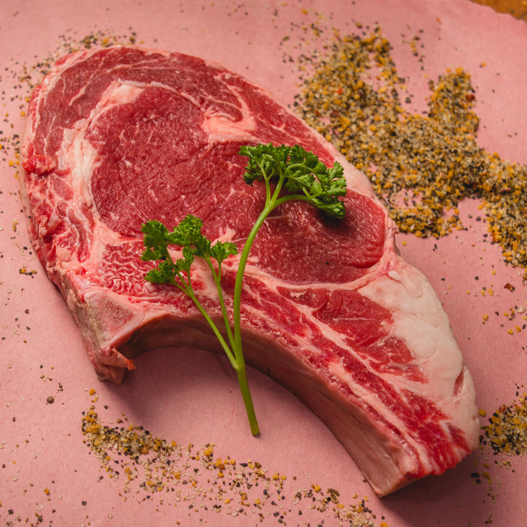 Cote de Boeuf - Prime Rib - Bone in Ribeye - The Butcher Block