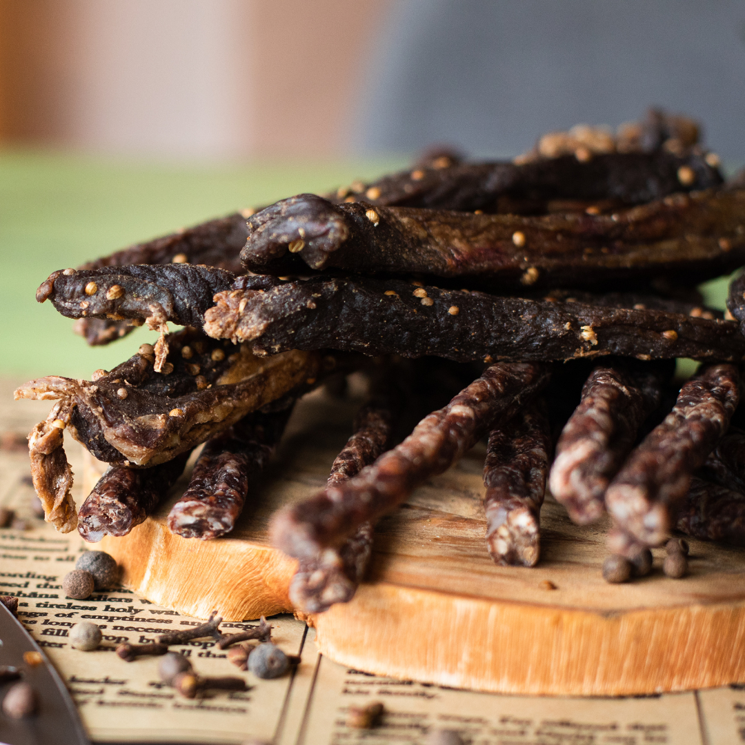 Beef Biltong in Mauritius - Famous Snapsticks - The Butcher Block