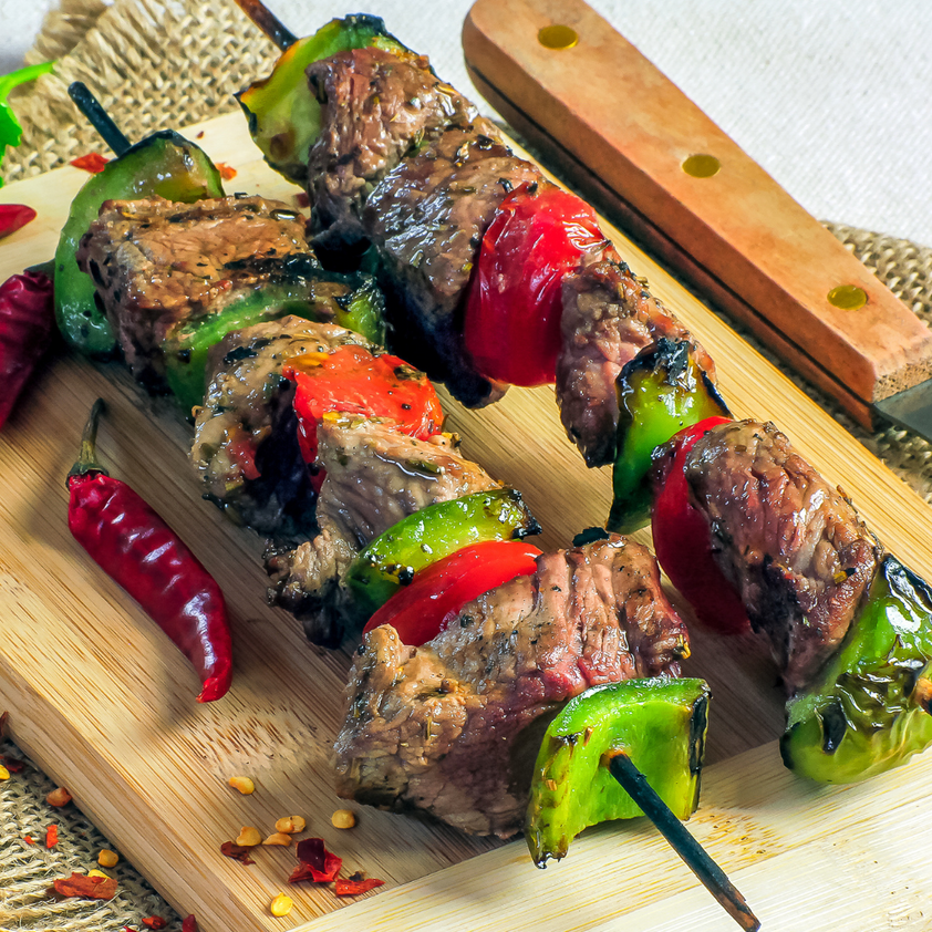 Rump Kebab with Sweet BBQ Marinade - The Butcher Block Mauritius