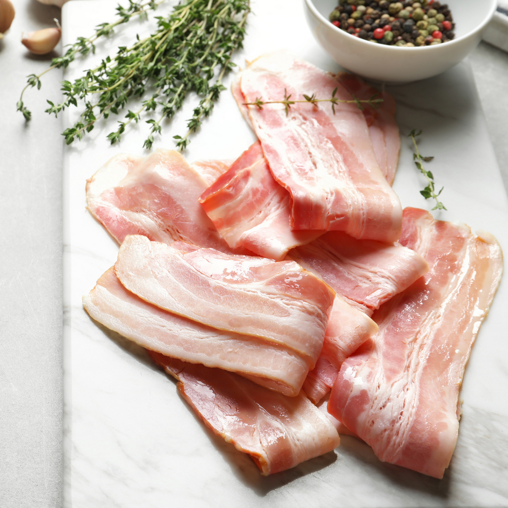 Pork Rashers (500g) - Pork - The Butcher Block